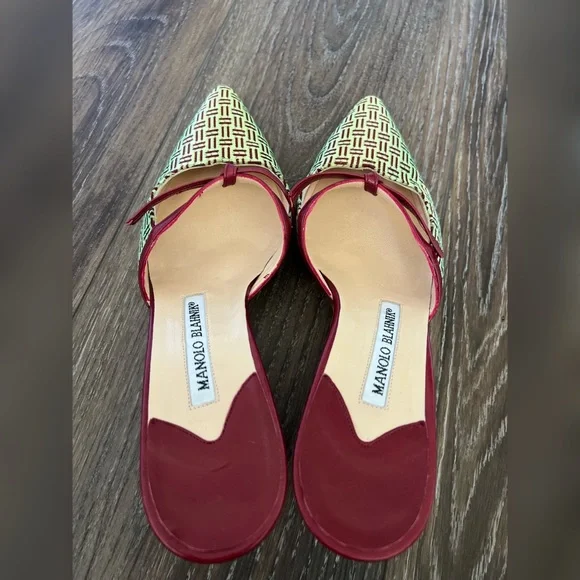 Manolo Blahnik Mules Size 36.5/6.5